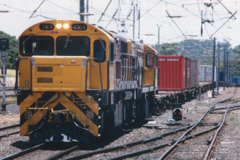 Aurizon multimodal train in Queensland. Photo credit: Luke Cossins