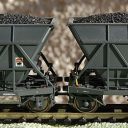 SNCF twin coal wagon