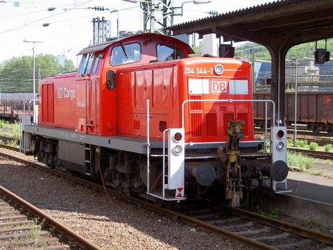 DB Cargo locomotive. Photo credit: Alf van Beem