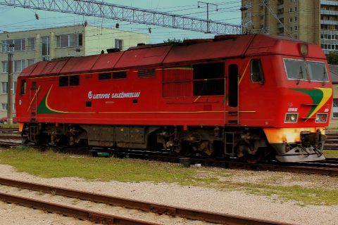 Lithuanian Railways locomotive
