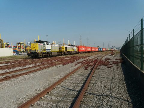Railway line LORO. Photo credit: Lineas