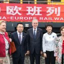 The opening of the Vienna-Chengdu line. Photo: OBB