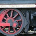 Train wheel. Photo: Pixabay