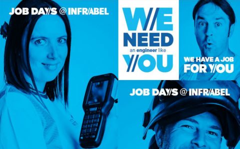 We need you campaign. Photo: Infrabel
