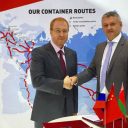 Signing of agreement RZD Logistics and Belarus Railways