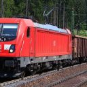 DB Cargo train in Romania, source: DB Cargo