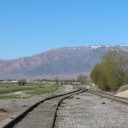 Railway track in Balykchy, Kyrgyzstan, source: Mykola Zasiadko