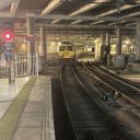 Overnight engineering train off the end of the platforms at London Liverpool Street