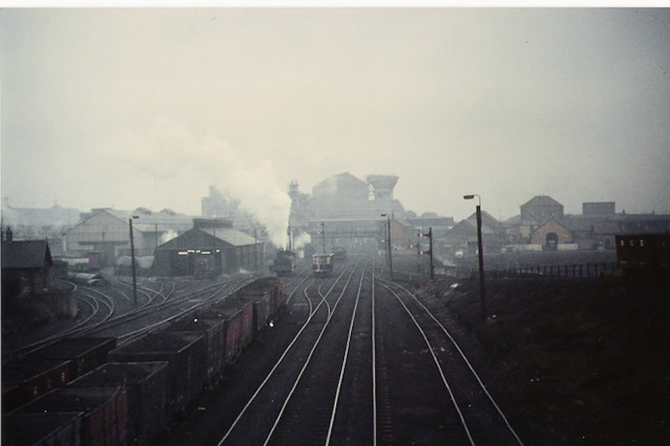 Colliery traffic at Ashington in 1960s