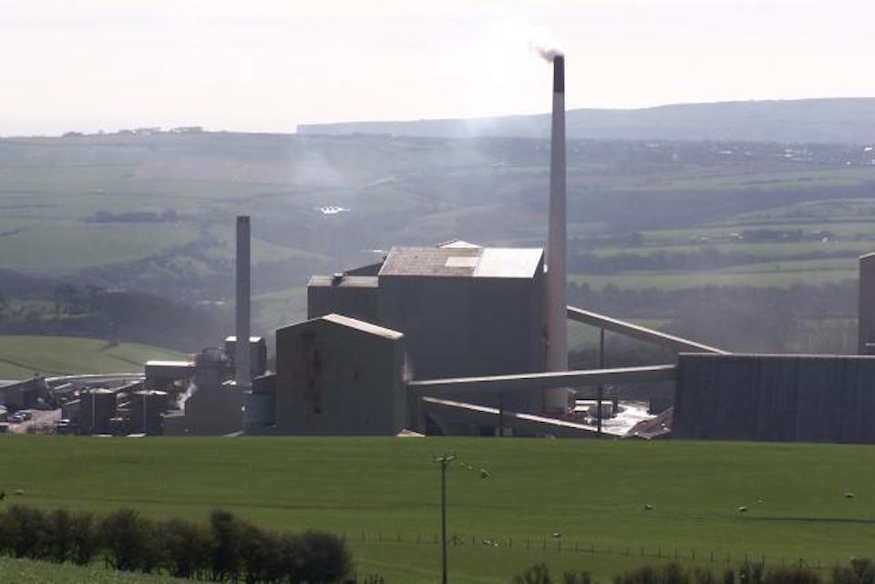 A general view of the mine at Boulby, sitting in the Yorkshire countryside