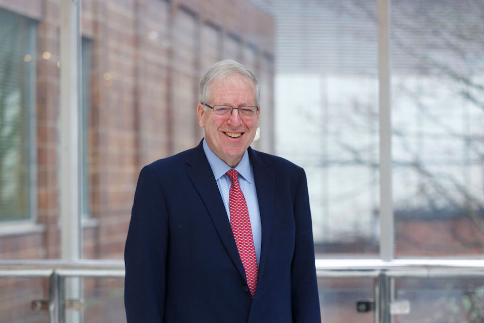 Portrait of Patrick Lord McLoughlin, Chair of Transport for the North